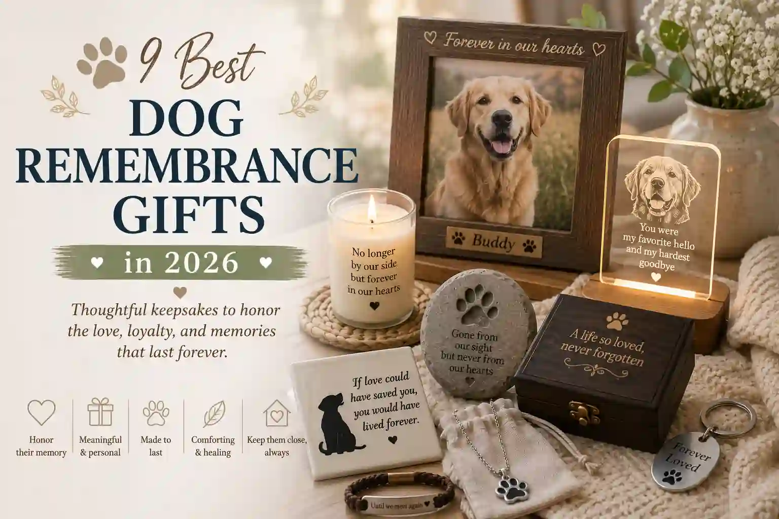 9 Best Dog Remembrance Gifts featured image