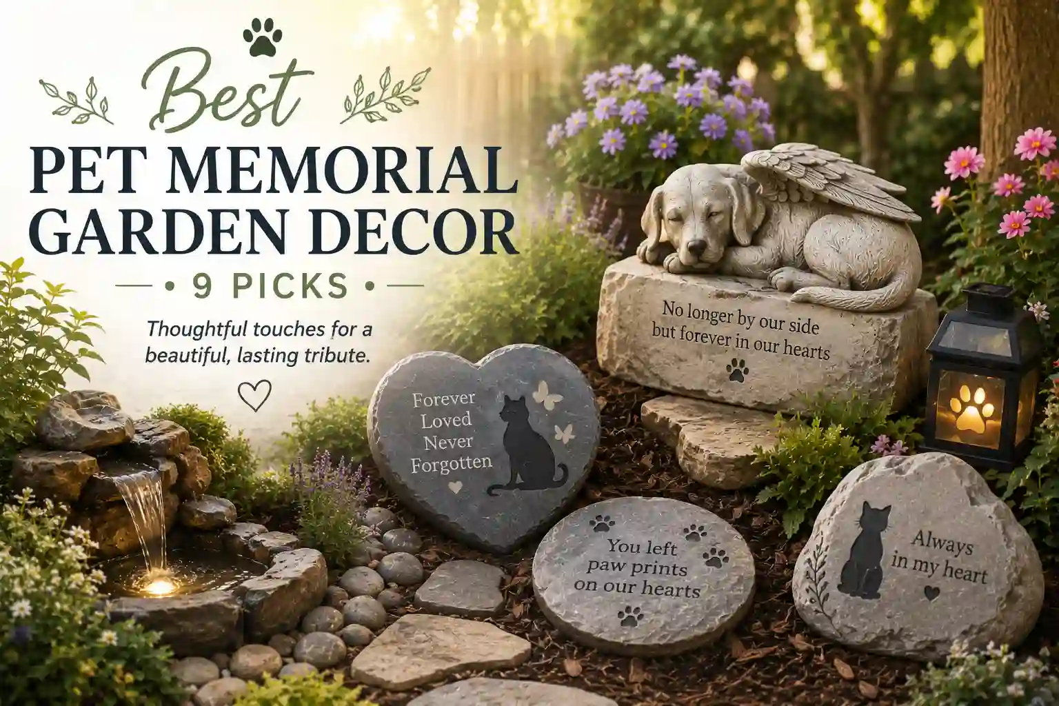 Best Pet Memorial Garden Decor featured image